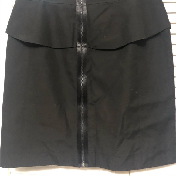 Olive and Oak black peplum skirt. - Picture 4 of 6